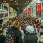 Foule dans une convention Comic-Con